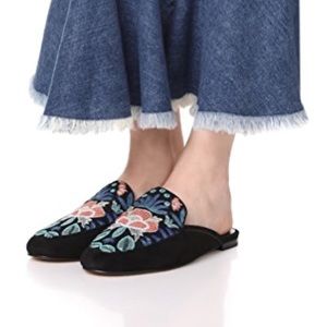 Rebecca Minkoff Raylee Embroidered Mules